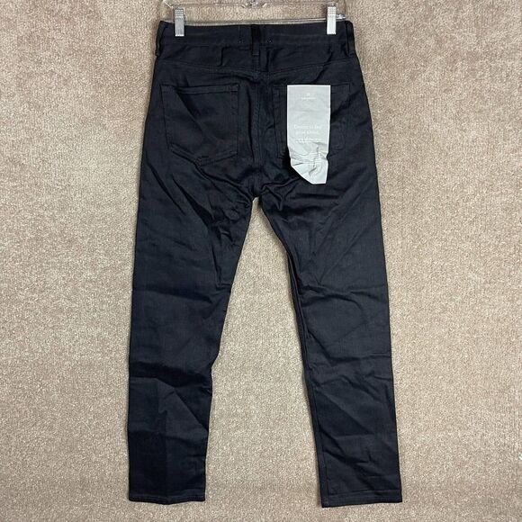 Everlane Modern Boyfriend Jeans Womens Size 25 Black Stretch Denim High Rise NEW - Picture 12 of 14